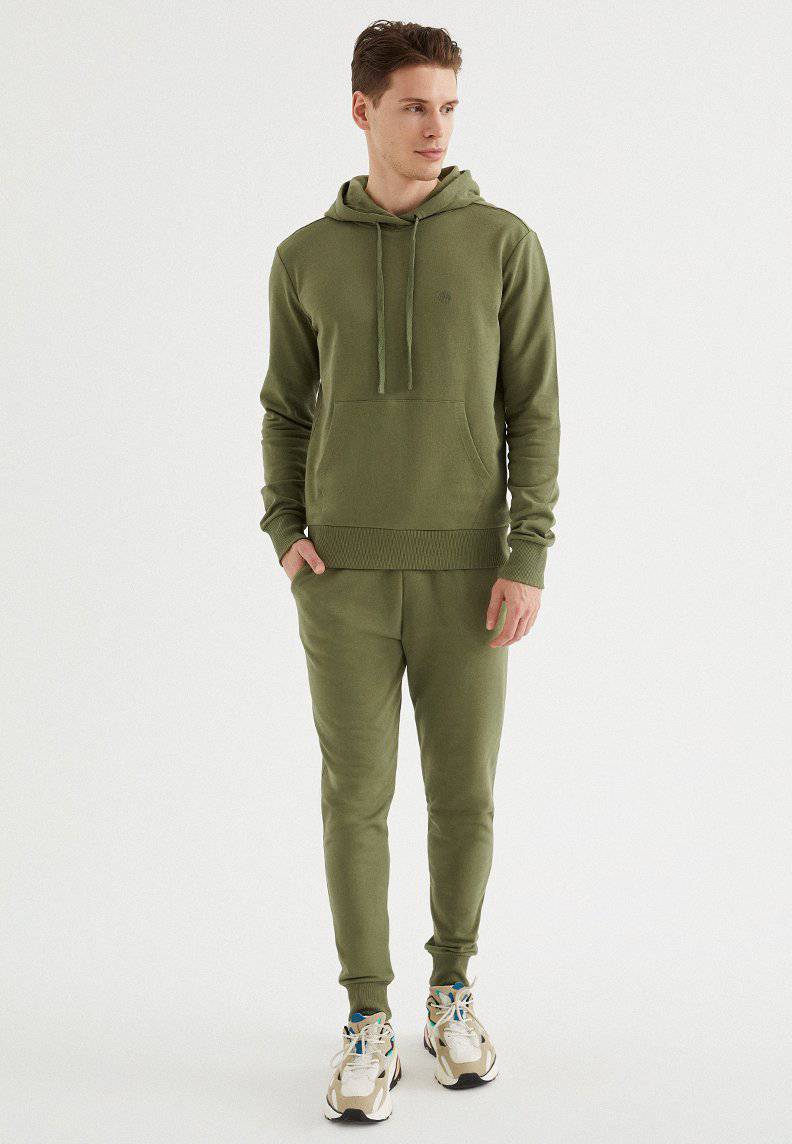 CORE HOODIE w/POCKET in Capulet Olive - Sweatshirt - Westmark London EU(TR) Store Organik Pamuklu Sürdürülebilir Moda