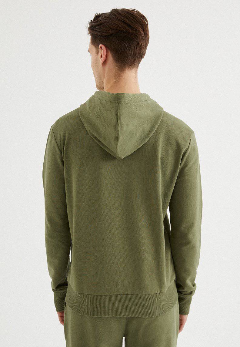 CORE HOODIE w/POCKET in Capulet Olive - Sweatshirt - Westmark London EU(TR) Store Organik Pamuklu Sürdürülebilir Moda