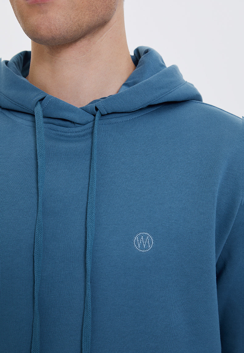 CORE HOODIE w/POCKET in Midnight - Sweatshirt - Westmark London EU(TR) Store Organik Pamuklu Sürdürülebilir Moda