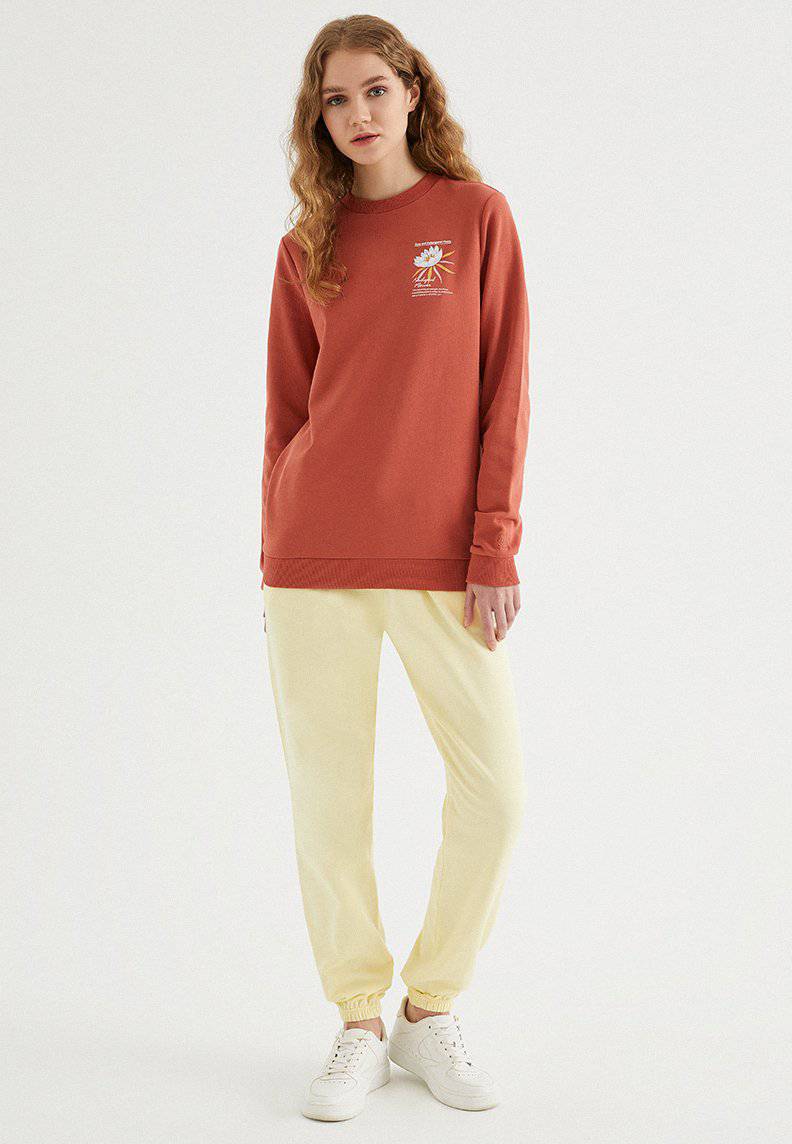 FLOWER SWEAT - Sweatshirt - Westmark London EU(TR) Store Organik Pamuklu Sürdürülebilir Moda