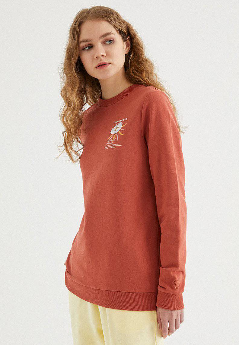 FLOWER SWEAT - Sweatshirt - Westmark London EU(TR) Store Organik Pamuklu Sürdürülebilir Moda