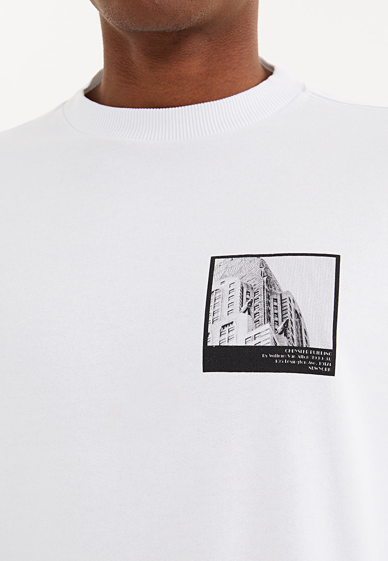 CHRSLER BUILDING SWEAT - Sweatshirt - Westmark London EU(TR) Store Organik Pamuklu Sürdürülebilir Moda