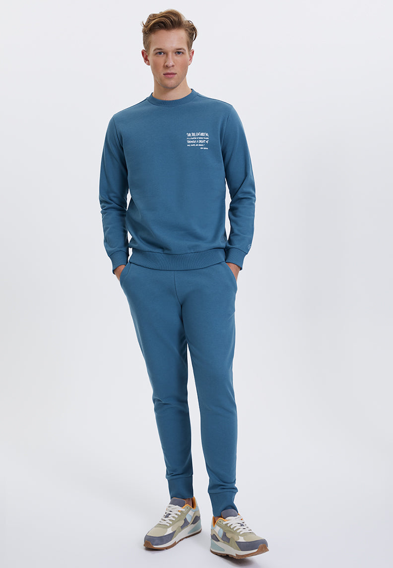 WMSLOGAN SOIL SWEAT in Midnight - Sweatshirt - Westmark London EU(TR) Store Organik Pamuklu Sürdürülebilir Moda