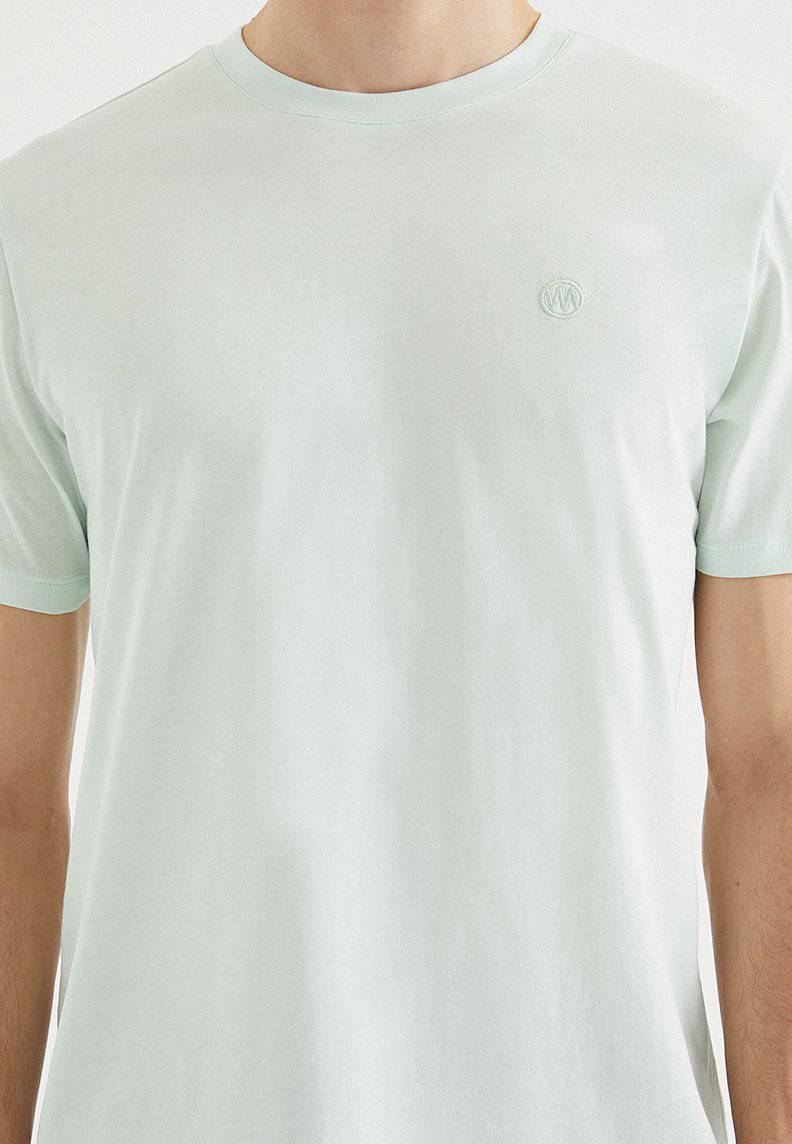 VITAL O-NECK TEE in Blue Glass - T-Shirt - Westmark London EU(TR) Store Organik Pamuklu Sürdürülebilir Moda