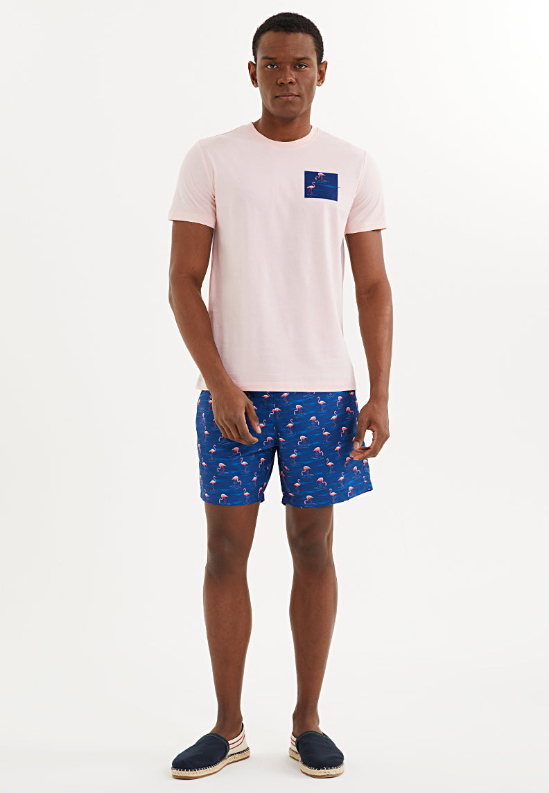 FLAMINGO TEE - T-Shirt - Westmark London EU(TR) Store Organik Pamuklu Sürdürülebilir Moda