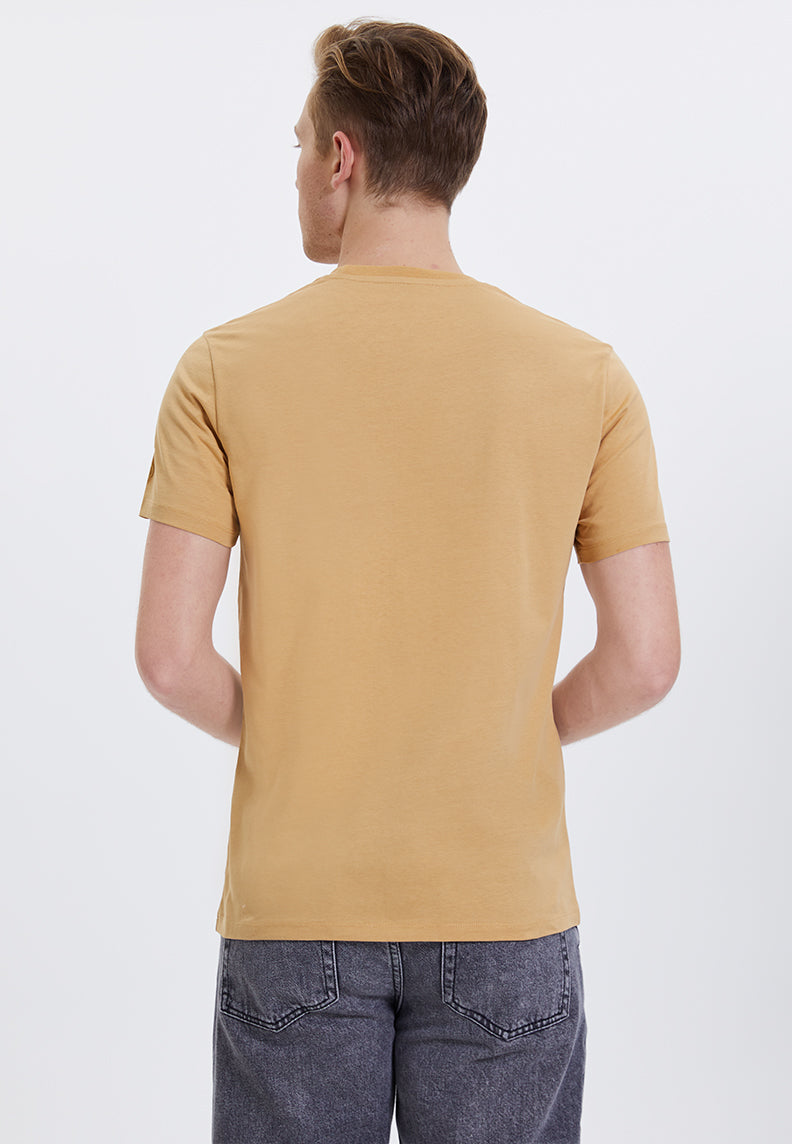 WMLINE MEET TEE in Iced Coffee - T-Shirt - Westmark London EU(TR) Store Organik Pamuklu Sürdürülebilir Moda