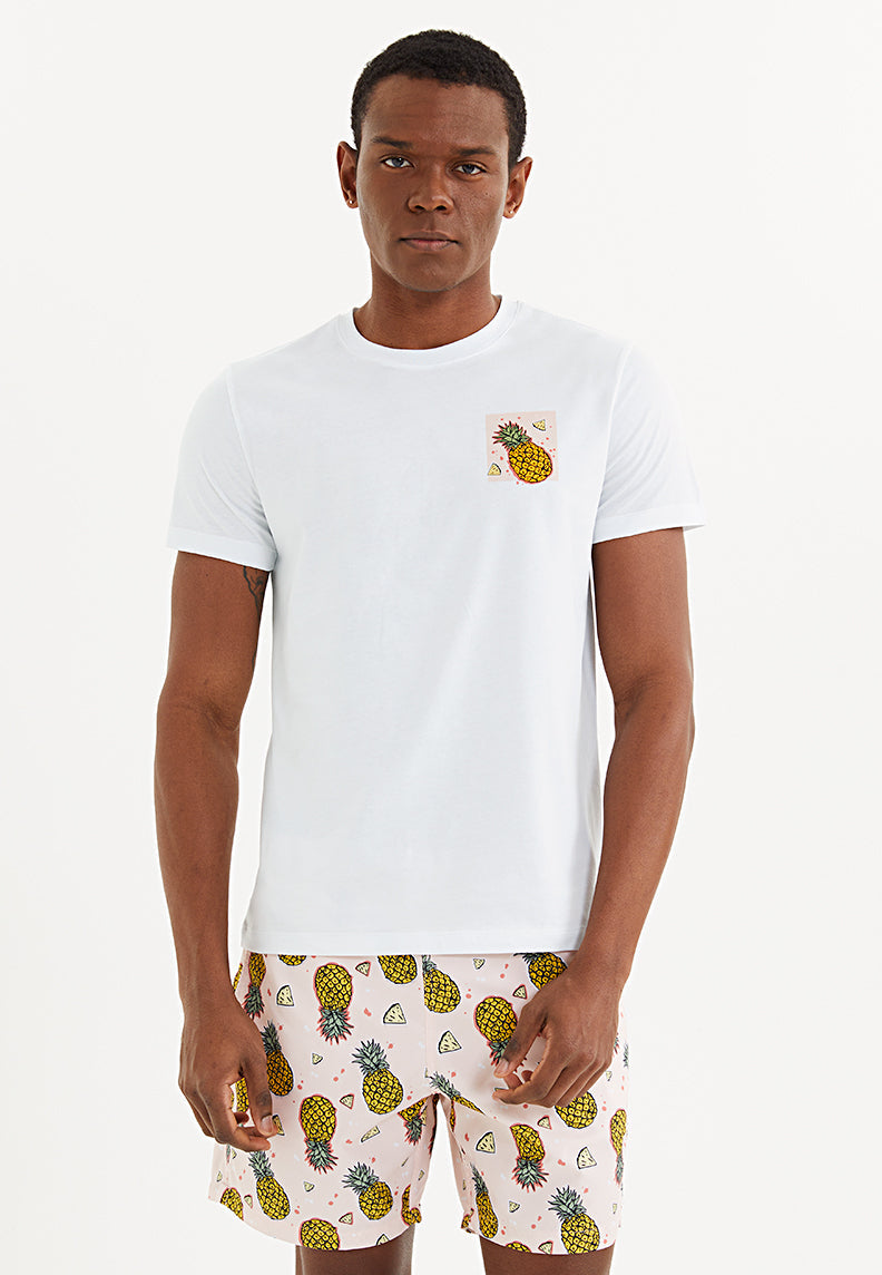 PINEAPPLE TEE - T-Shirt - Westmark London EU(TR) Store Organik Pamuklu Sürdürülebilir Moda