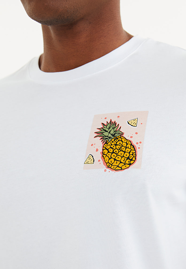 PINEAPPLE TEE - T-Shirt - Westmark London EU(TR) Store Organik Pamuklu Sürdürülebilir Moda