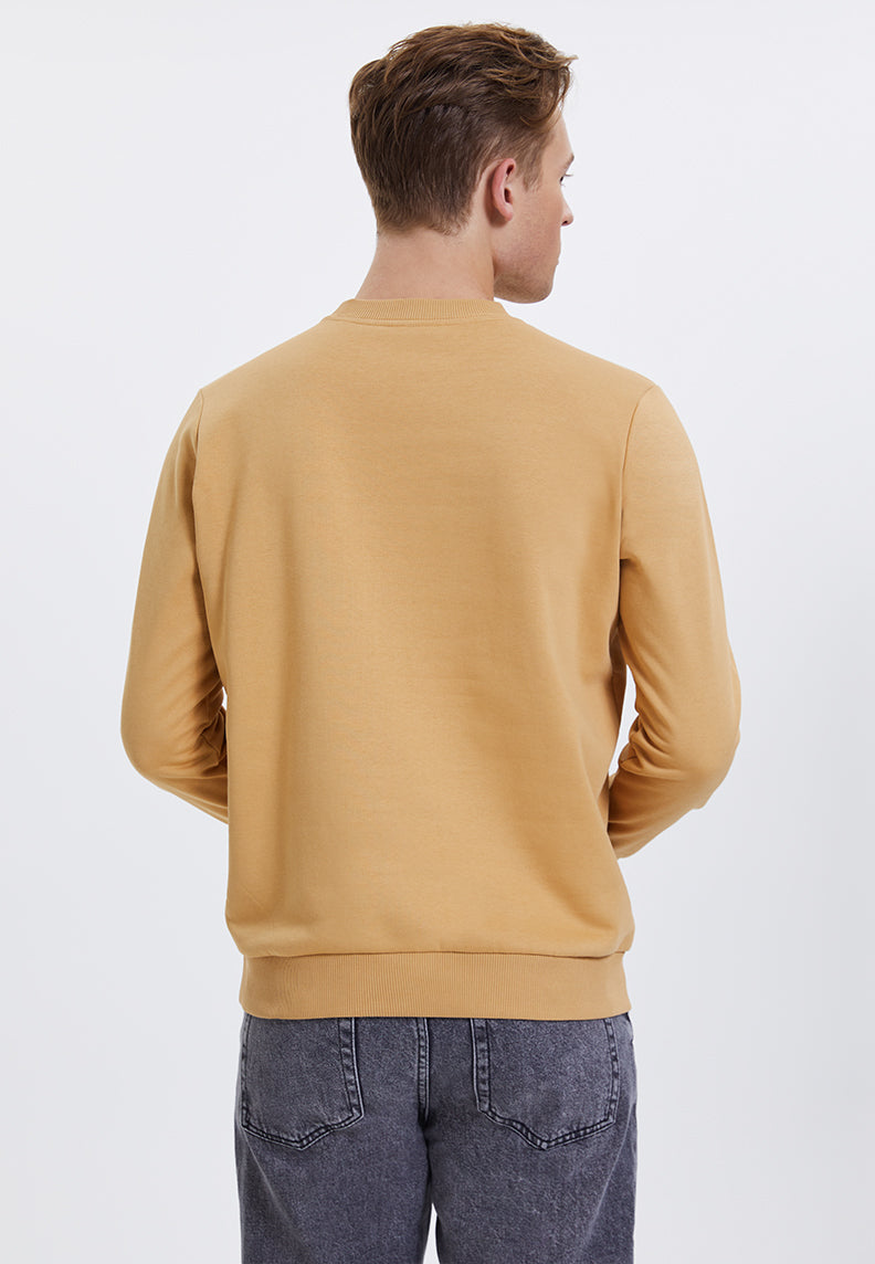 WMSLOGAN SOIL SWEAT in Iced Coffee - Sweatshirt - Westmark London EU(TR) Store Organik Pamuklu Sürdürülebilir Moda