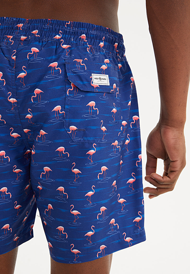 FLAMINGO SWIM SHORTS - Swim Shorts - Westmark London EU(TR) Store Organik Pamuklu Sürdürülebilir Moda