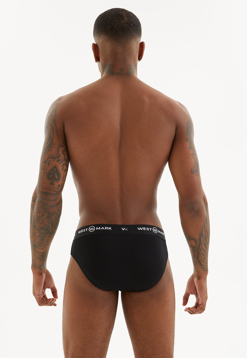 SOLID BLACK BRIEF 3-PACK - Underwear - Westmark London EU(TR) Store Organik Pamuklu Sürdürülebilir Moda
