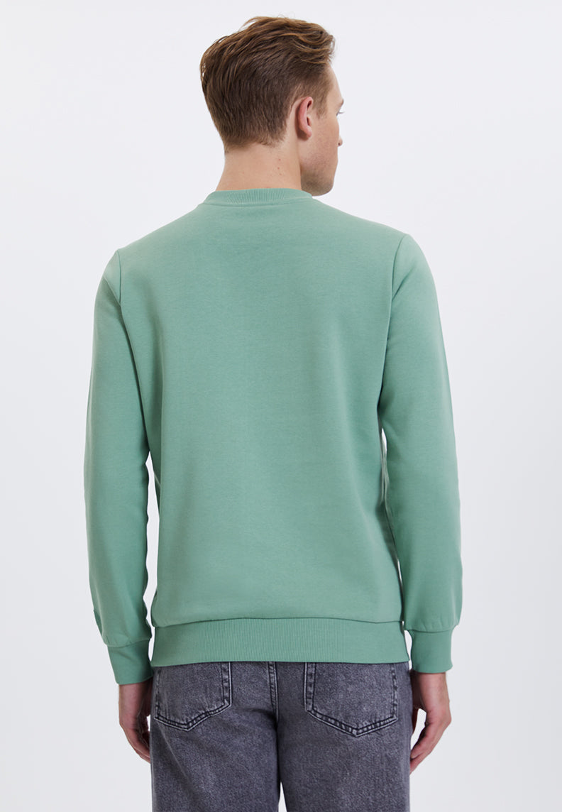 WMLINE BREATH SWEAT in Hedge Green - Sweatshirt - Westmark London EU(TR) Store Organik Pamuklu Sürdürülebilir Moda