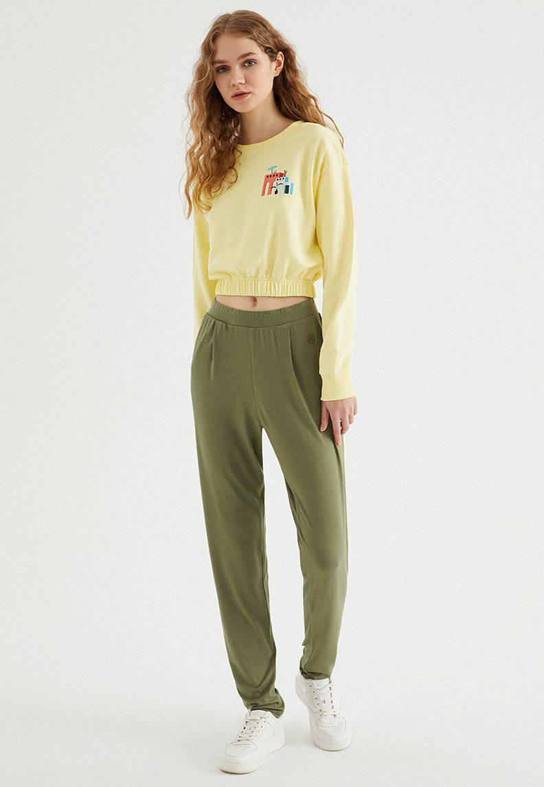 PARASOL CROP SWEAT - Sweatshirt - Westmark London EU(TR) Store Organik Pamuklu Sürdürülebilir Moda