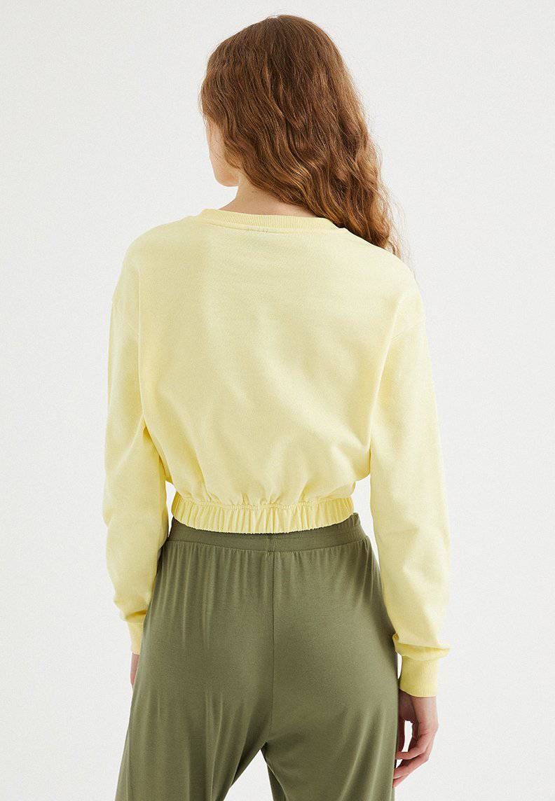 PARASOL CROP SWEAT - Sweatshirt - Westmark London EU(TR) Store Organik Pamuklu Sürdürülebilir Moda
