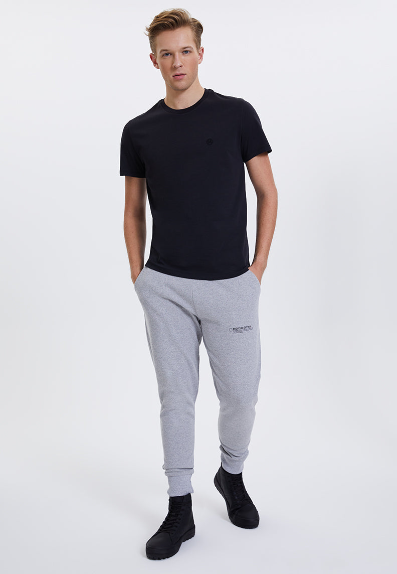 VITAL O NECK TEE in Black - T-Shirt - Westmark London EU(TR) Store Organik Pamuklu Sürdürülebilir Moda