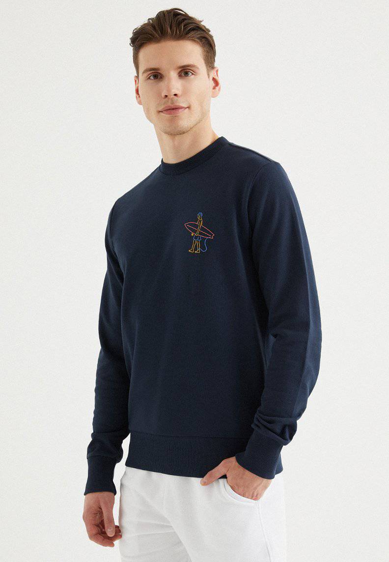 SURFER SWEAT - Sweatshirt - Westmark London EU(TR) Store Organik Pamuklu Sürdürülebilir Moda