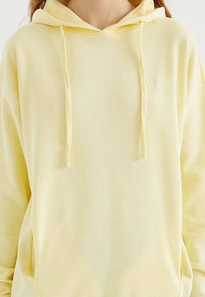 ENJOY OVERSIZE HOODIE w/POCKET in French Vanilla - Sweatshirt - Westmark London EU(TR) Store Organik Pamuklu Sürdürülebilir Moda