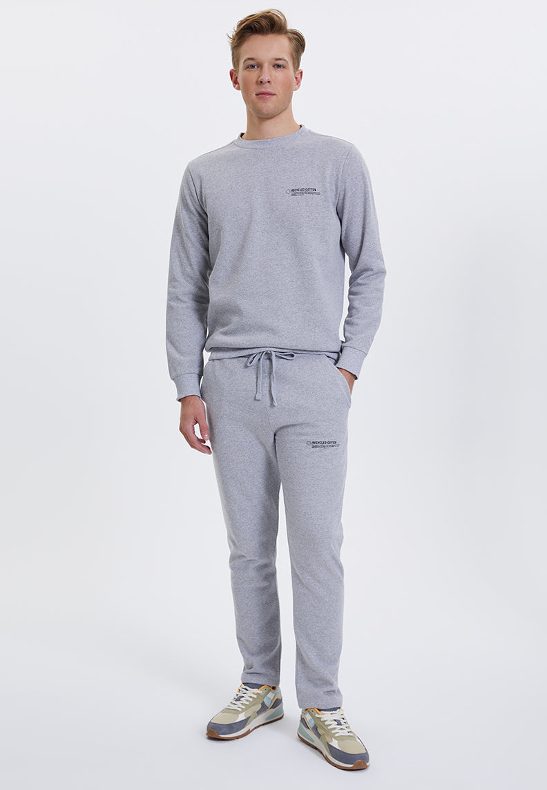 WMRECYCLED SWEATPANTS in Grey Melange - Sweatpant - Westmark London EU(TR) Store Organik Pamuklu Sürdürülebilir Moda