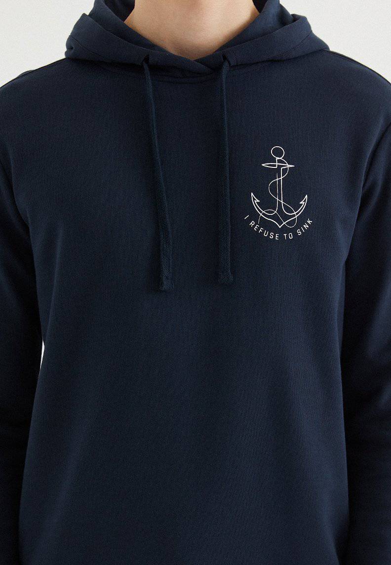 ANCHOR HOODIE - Sweatshirt - Westmark London EU(TR) Store Organik Pamuklu Sürdürülebilir Moda