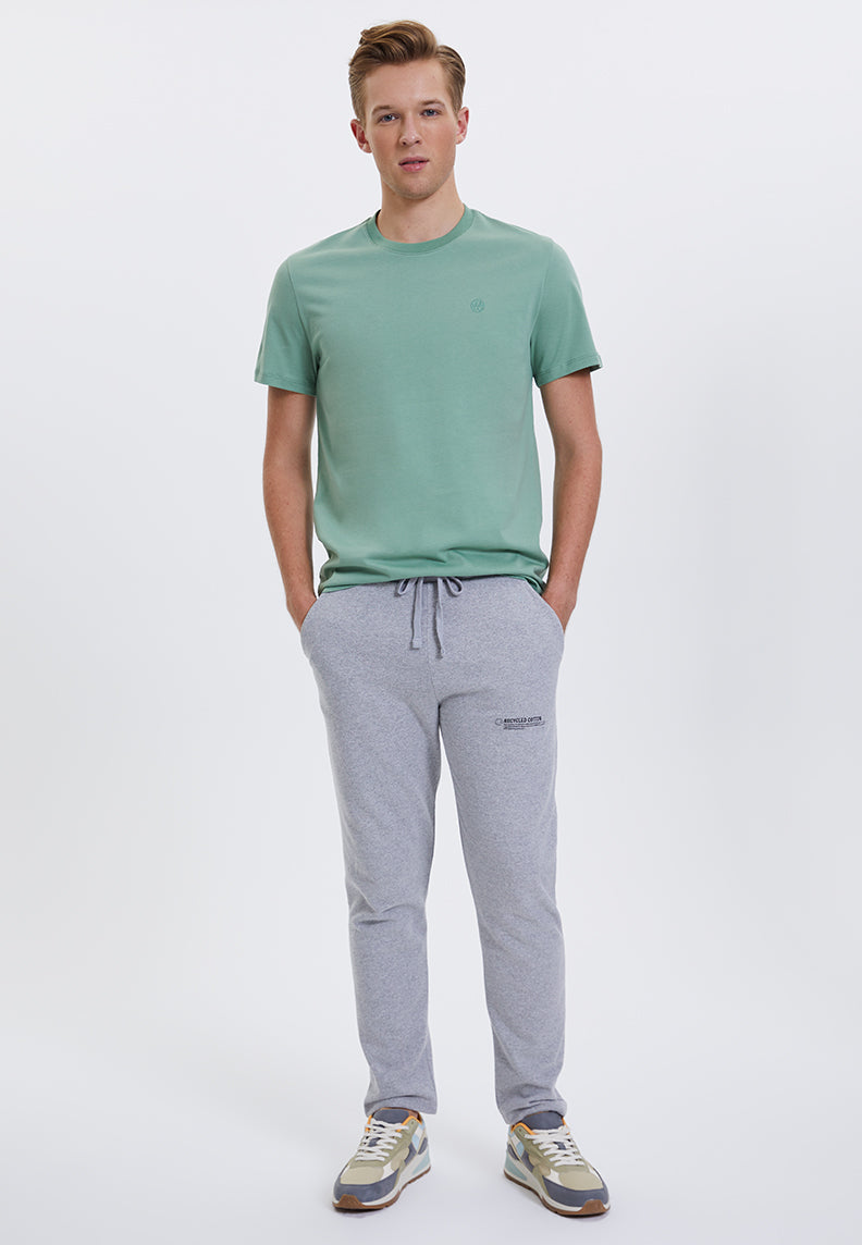 VITAL O NECK TEE in Hedge Green - T-Shirt - Westmark London EU(TR) Store Organik Pamuklu Sürdürülebilir Moda