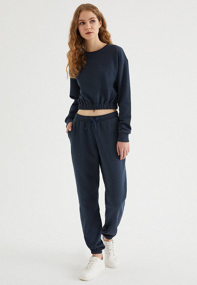 ENJOY CUFFED JOGGER in Blue Nights - Sweatpant - Westmark London EU(TR) Store Organik Pamuklu Sürdürülebilir Moda