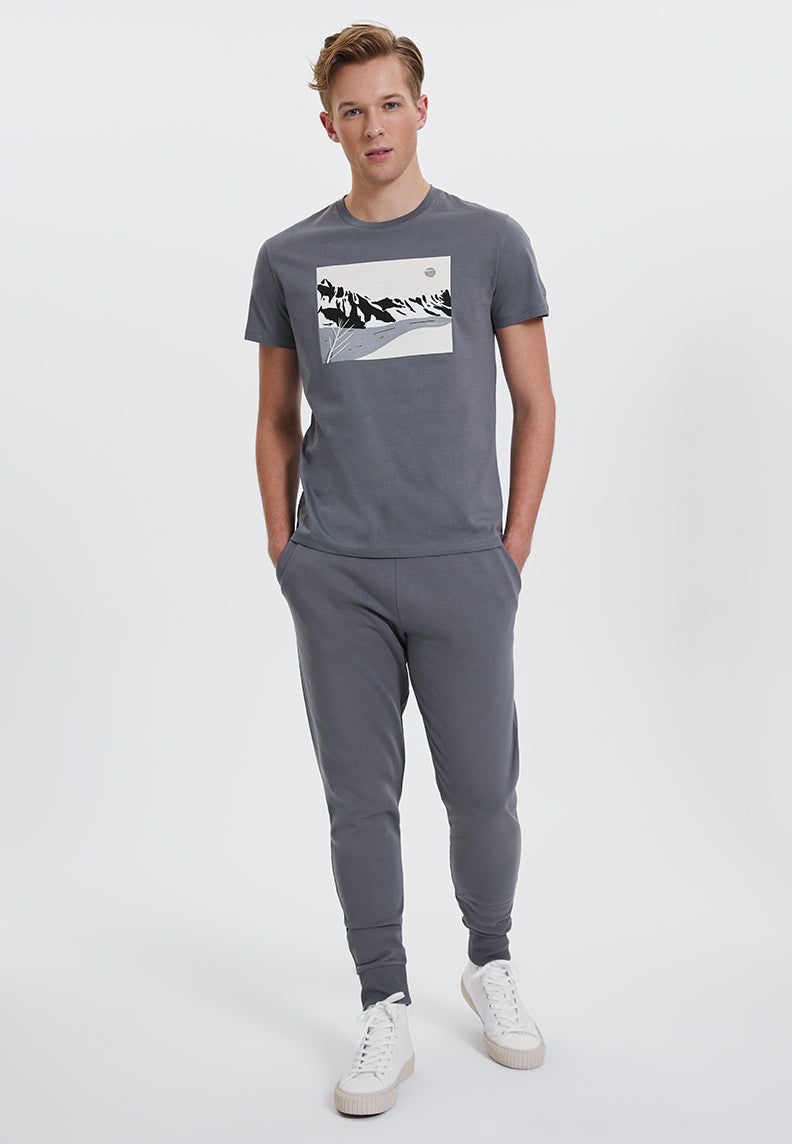 WMWINTER RIVER TEE in Quiet Shade - T-Shirt - Westmark London EU(TR) Store Organik Pamuklu Sürdürülebilir Moda