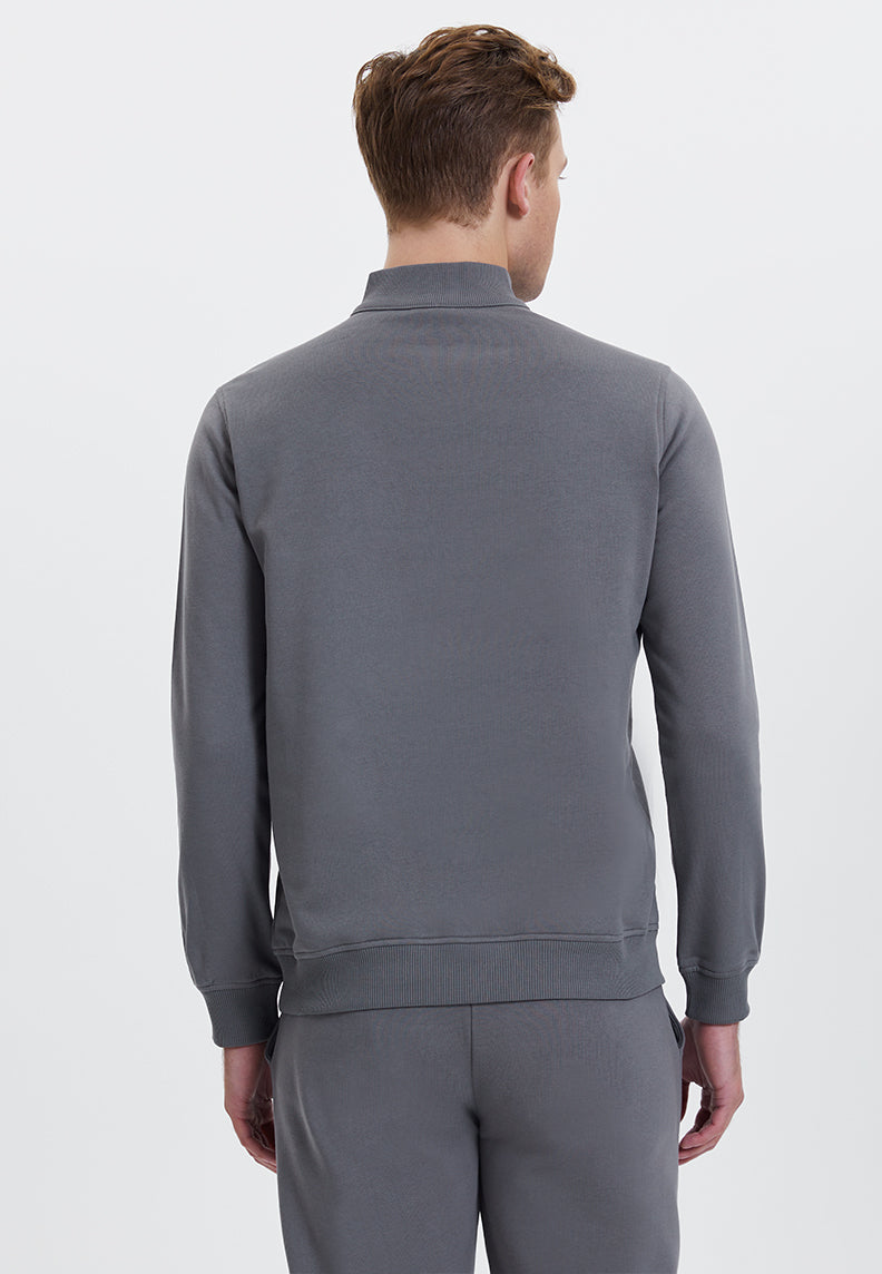 CORE HALF ZIP SWEAT in Quiet Shade - Sweatshirt - Westmark London EU(TR) Store Organik Pamuklu Sürdürülebilir Moda