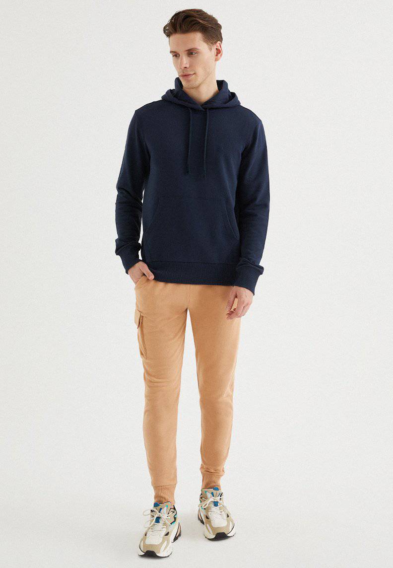 CORE HOODIE w/POCKET in Total Eclipse - Sweatshirt - Westmark London EU(TR) Store Organik Pamuklu Sürdürülebilir Moda