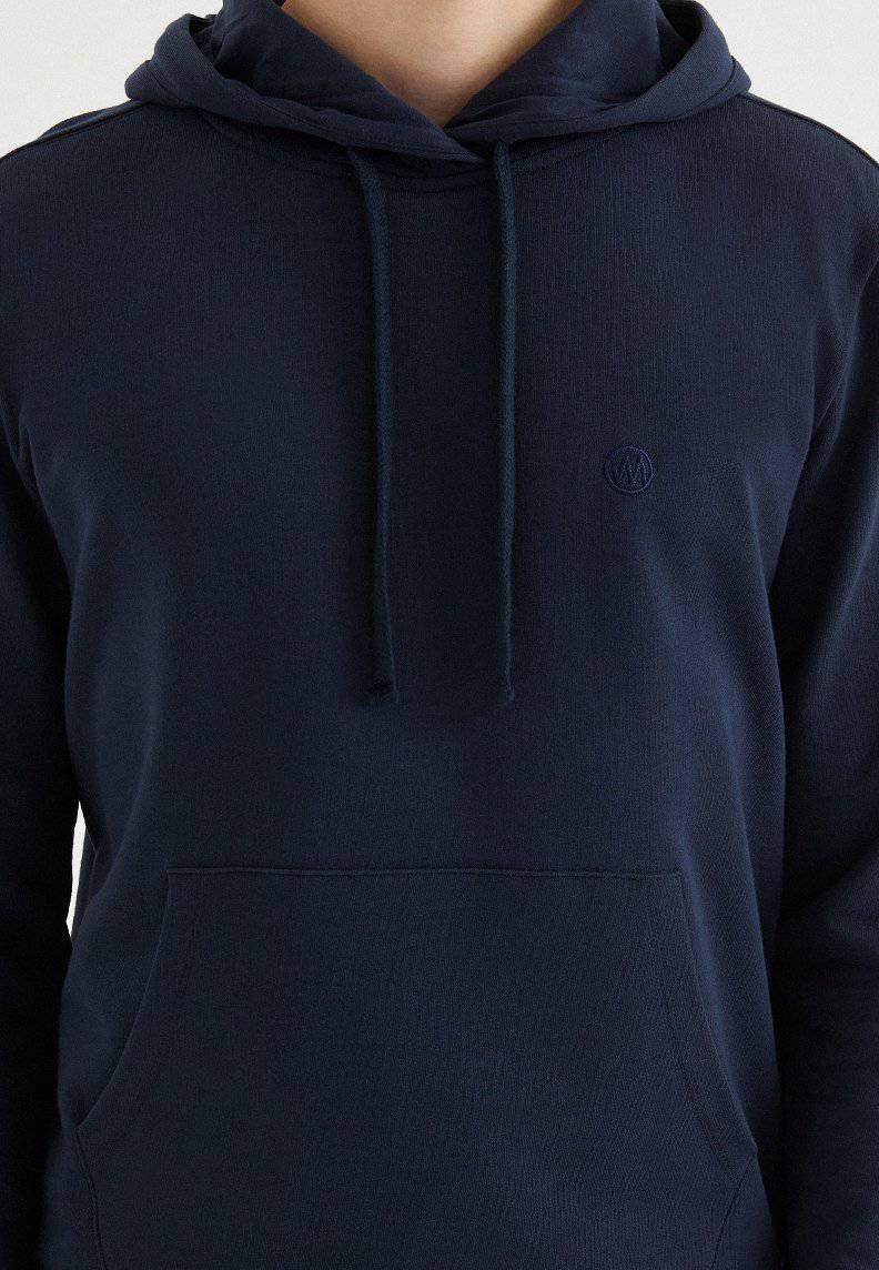 CORE HOODIE w/POCKET in Total Eclipse - Sweatshirt - Westmark London EU(TR) Store Organik Pamuklu Sürdürülebilir Moda