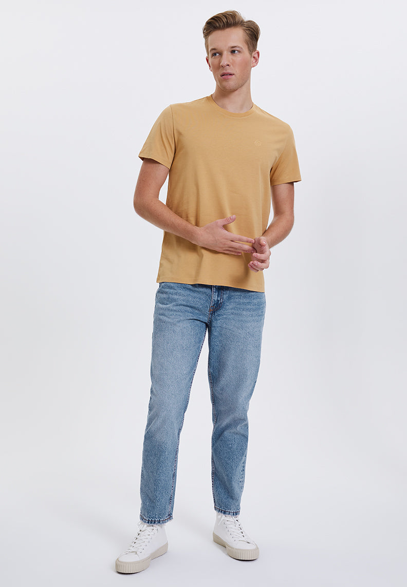 VITAL O NECK TEE in Iced Coffee - T-Shirt - Westmark London EU(TR) Store Organik Pamuklu Sürdürülebilir Moda