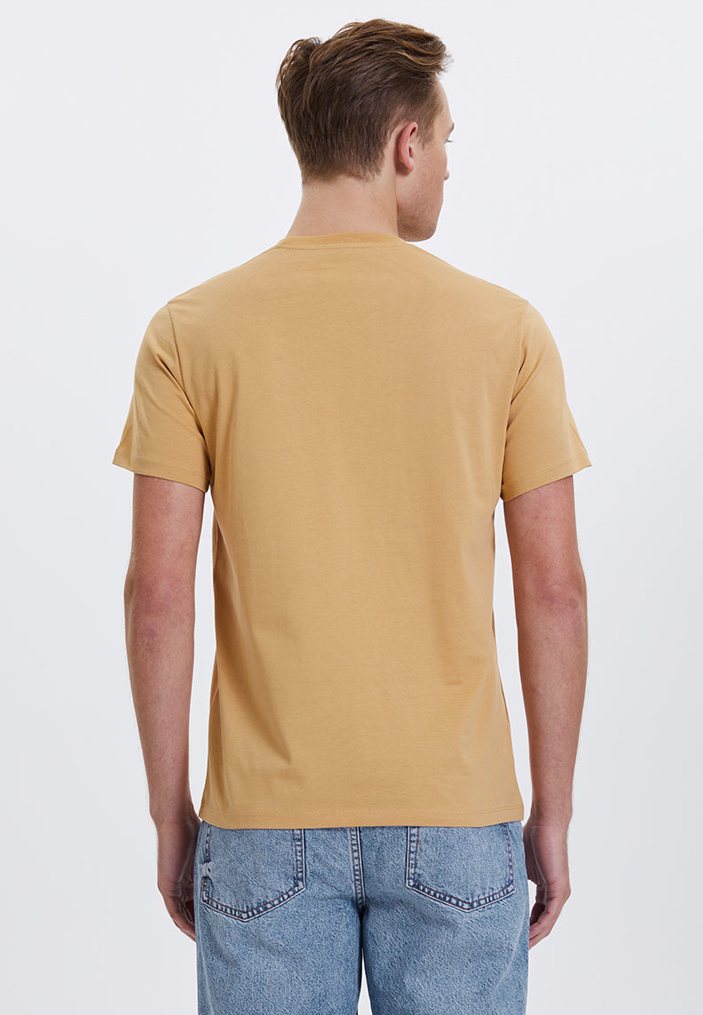VITAL O NECK TEE in Iced Coffee - T-Shirt - Westmark London EU(TR) Store Organik Pamuklu Sürdürülebilir Moda