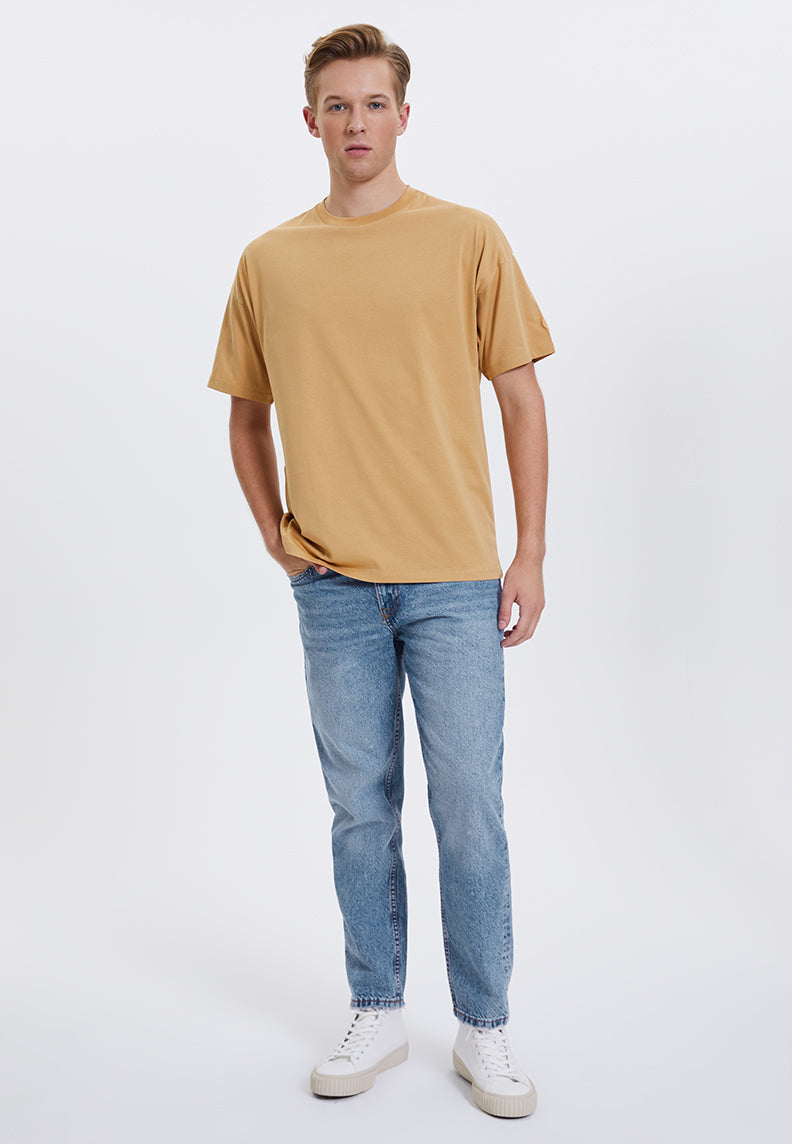 ESSENTIALS OVERSIZED TEE in Iced Coffee - T-Shirt - Westmark London EU(TR) Store Organik Pamuklu Sürdürülebilir Moda