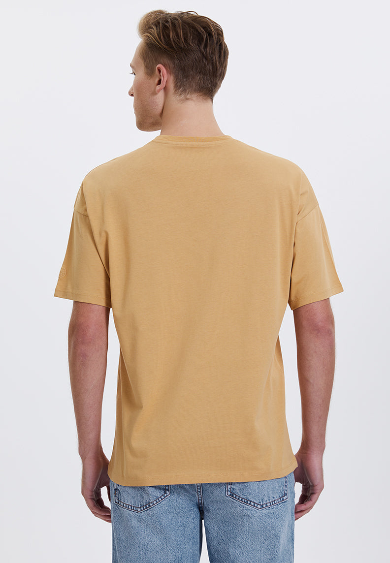 ESSENTIALS OVERSIZED TEE in Iced Coffee - T-Shirt - Westmark London EU(TR) Store Organik Pamuklu Sürdürülebilir Moda
