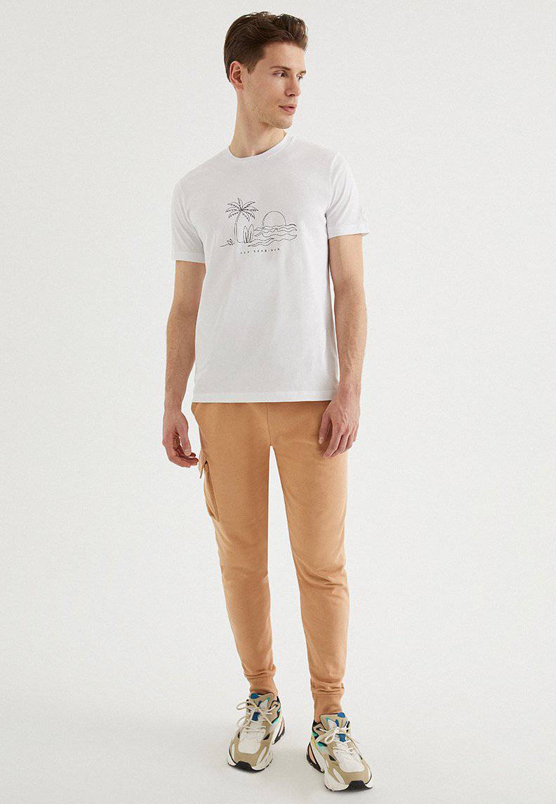 CORE UTILITY JOGGER in Indian Tan - Sweatpant - Westmark London EU(TR) Store Organik Pamuklu Sürdürülebilir Moda
