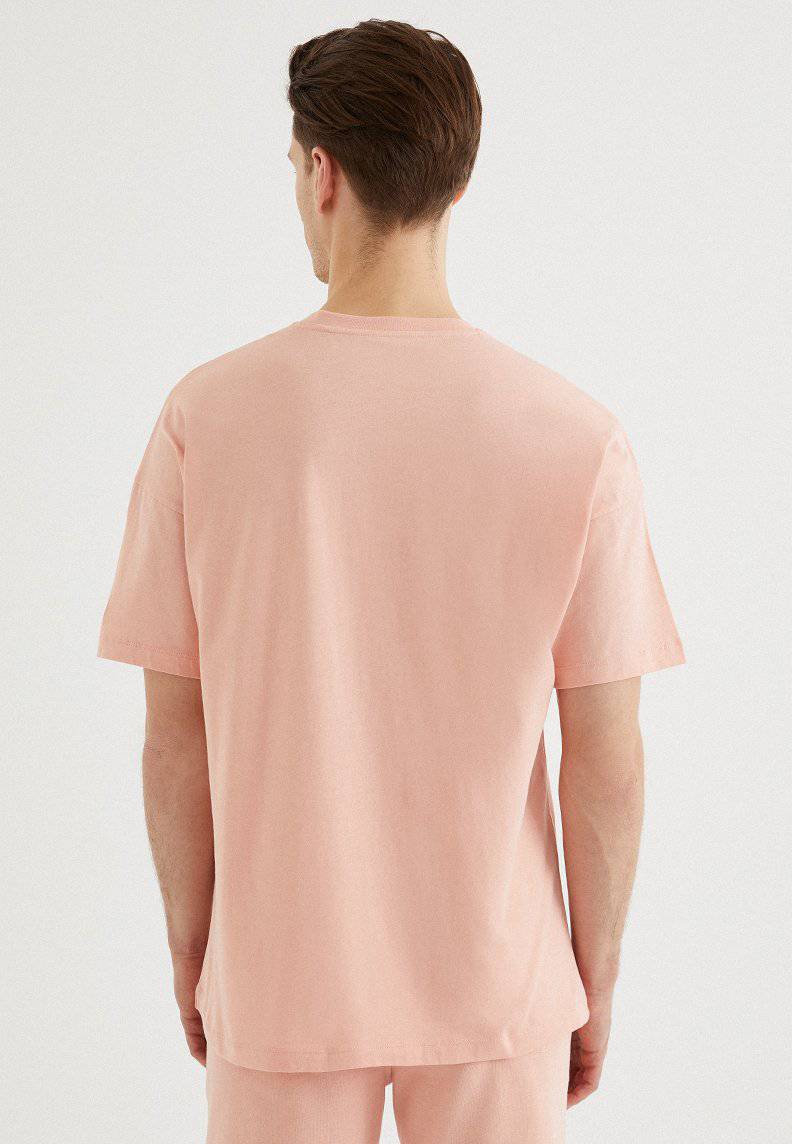VITAL UTILITY TEE in Coral Cloud - T-Shirt - Westmark London EU(TR) Store Organik Pamuklu Sürdürülebilir Moda