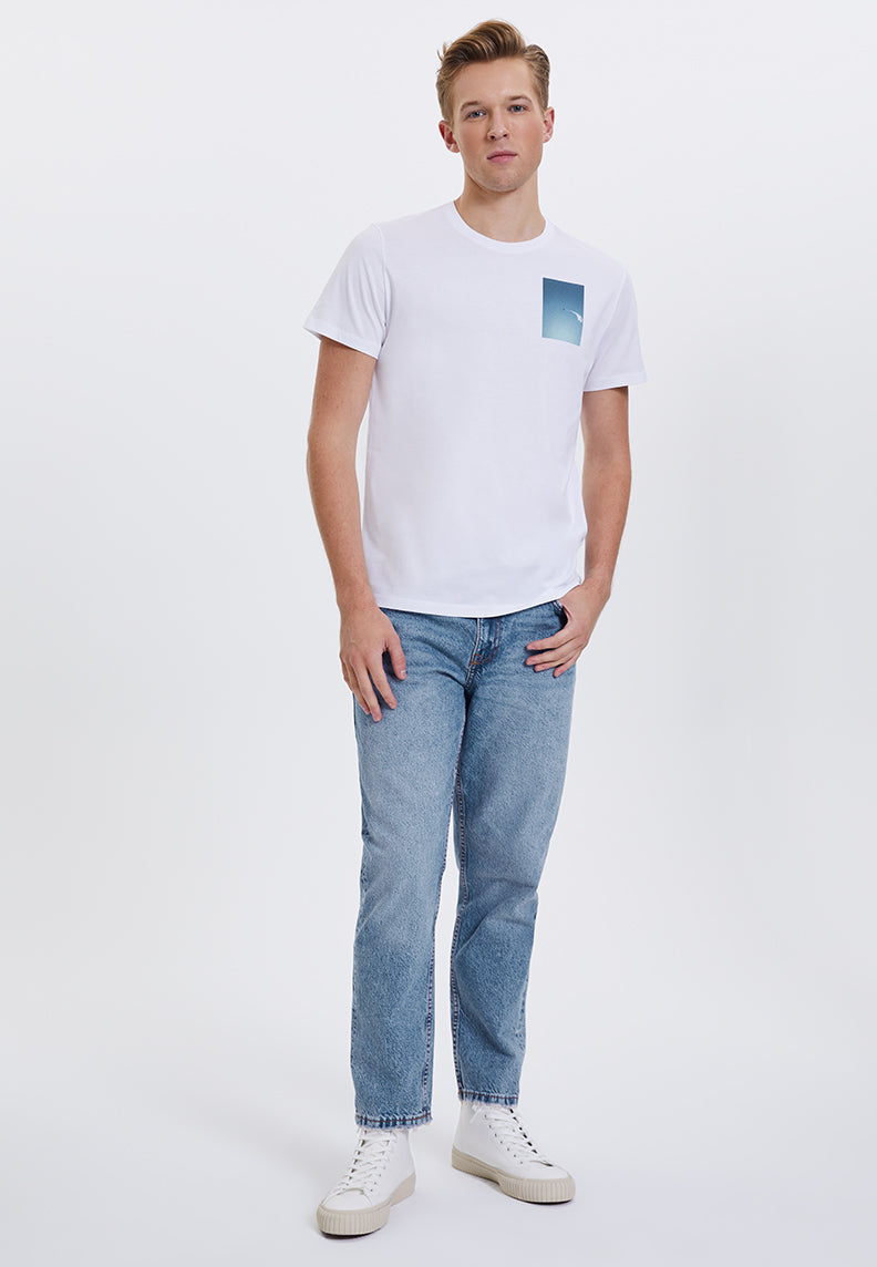 WMALONE FLY TEE in White - T-Shirt - Westmark London EU(TR) Store Organik Pamuklu Sürdürülebilir Moda