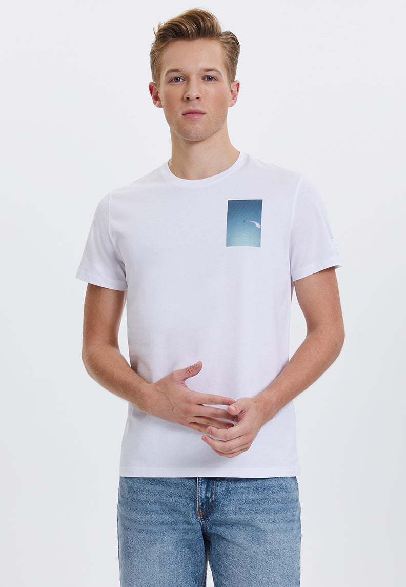 WMALONE FLY TEE in White- T-Shirt - Westmark London EU(TR) Store Organik Pamuklu Sürdürülebilir Moda