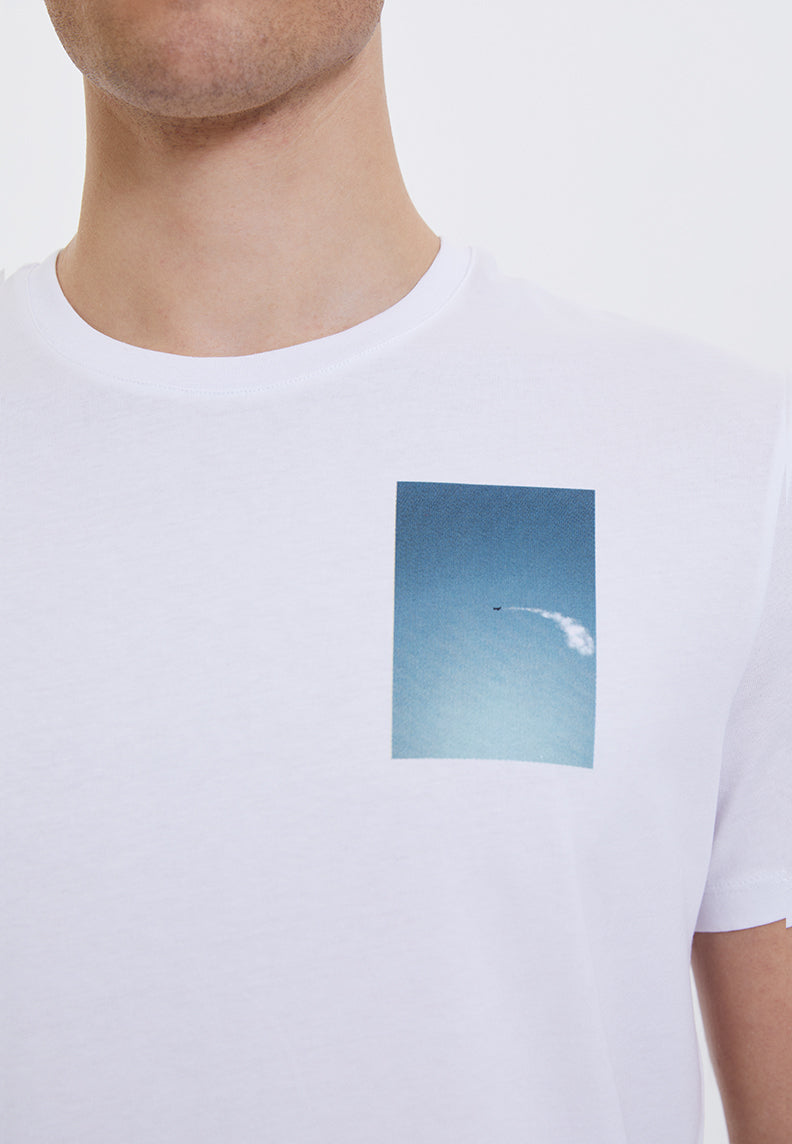 WMALONE FLY TEE in White- T-Shirt - Westmark London EU(TR) Store Organik Pamuklu Sürdürülebilir Moda