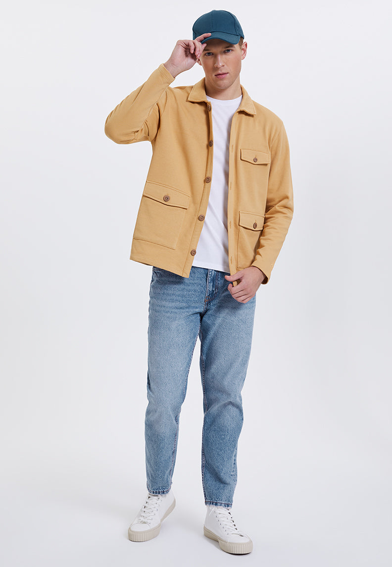 CORE OVERSHIRT in Iced Coffee - Overshirt - Westmark London EU(TR) Store Organik Pamuklu Sürdürülebilir Moda