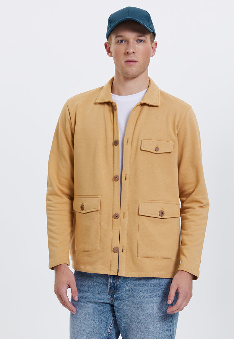 CORE OVERSHIRT in Iced Coffee - Overshirt - Westmark London EU(TR) Store Organik Pamuklu Sürdürülebilir Moda