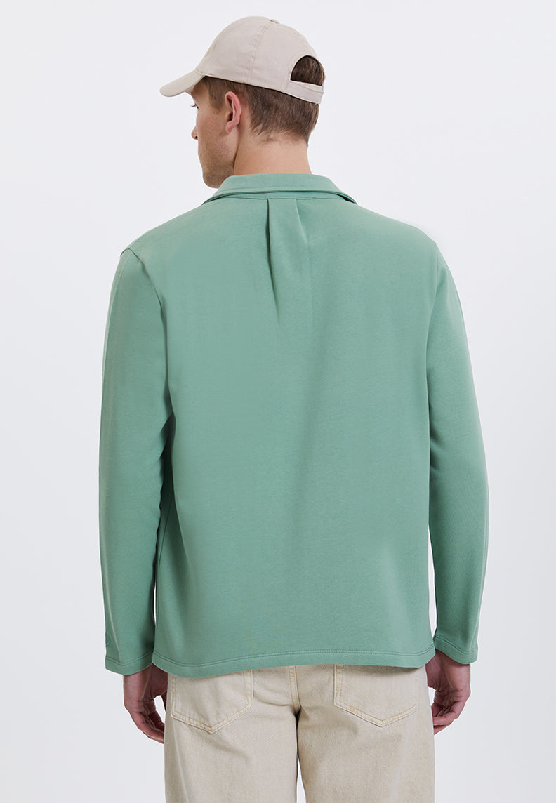 CORE OVERSHIRT in Hedge Green - Overshirt - Westmark London EU(TR) Store Organik Pamuklu Sürdürülebilir Moda