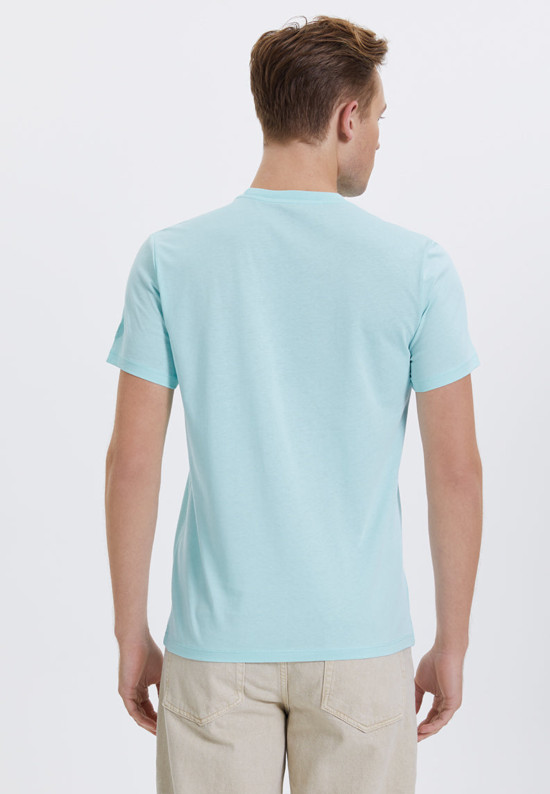 WMWINTER MOON TEE in Waterspout - T-Shirt - Westmark London EU(TR) Store Organik Pamuklu Sürdürülebilir Moda