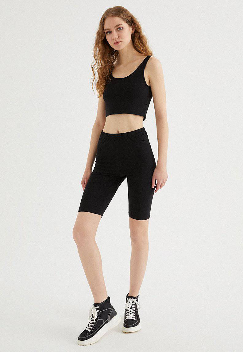 TOUCH BUSTIER SET in Black - Set - Westmark London EU(TR) Store Organik Pamuklu Sürdürülebilir Moda