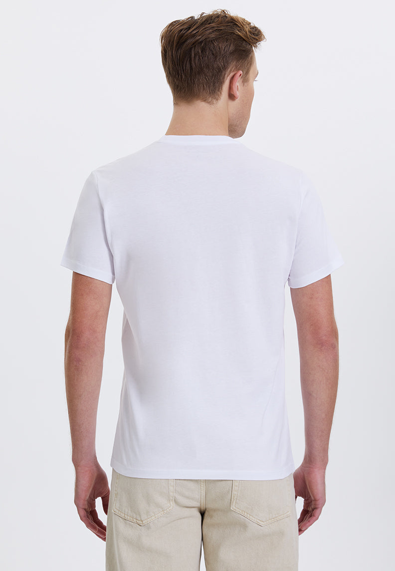 WMWINTER MOON TEE in White - T-Shirt - Westmark London EU(TR) Store Organik Pamuklu Sürdürülebilir Moda