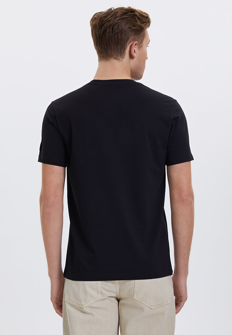 WMWINTER MOON TEE in Black - T-Shirt - Westmark London EU(TR) Store Organik Pamuklu Sürdürülebilir Moda