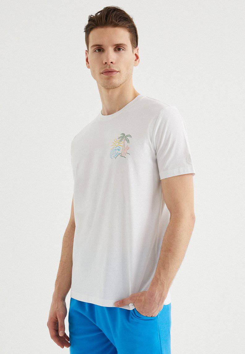 ISLAND TEE - T-Shirt - Westmark London EU(TR) Store Organik Pamuklu Sürdürülebilir Moda