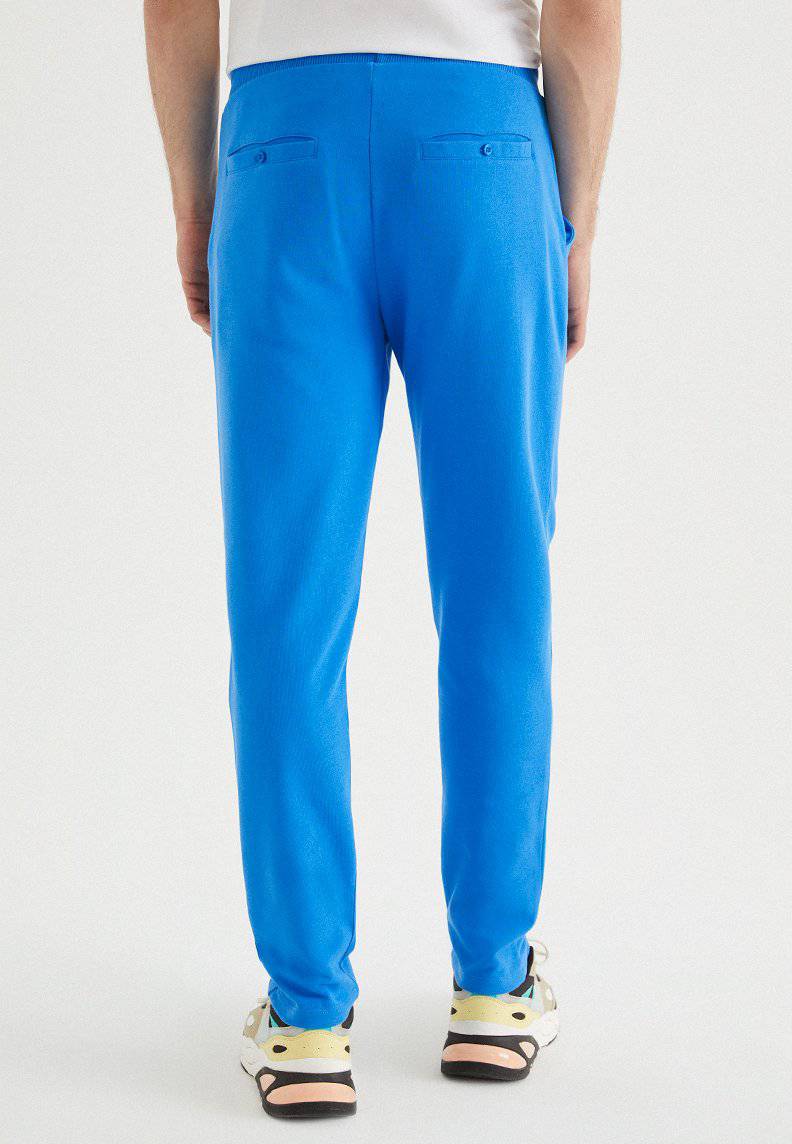 CORE SWEATPANTS in Brilliant Blue - Sweatpant - Westmark London EU(TR) Store Organik Pamuklu Sürdürülebilir Moda