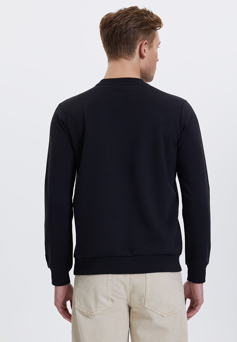 WMXMAS DEER SWEAT in Black - Sweatshirt - Westmark London EU(TR) Store Organik Pamuklu Sürdürülebilir Moda