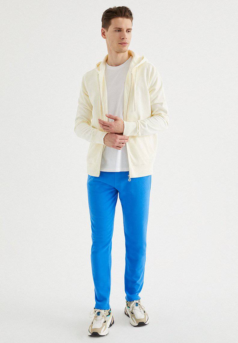 CORE ZIP HOODIE in Vanilla Ice - Sweatshirt - Westmark London EU(TR) Store Organik Pamuklu Sürdürülebilir Moda