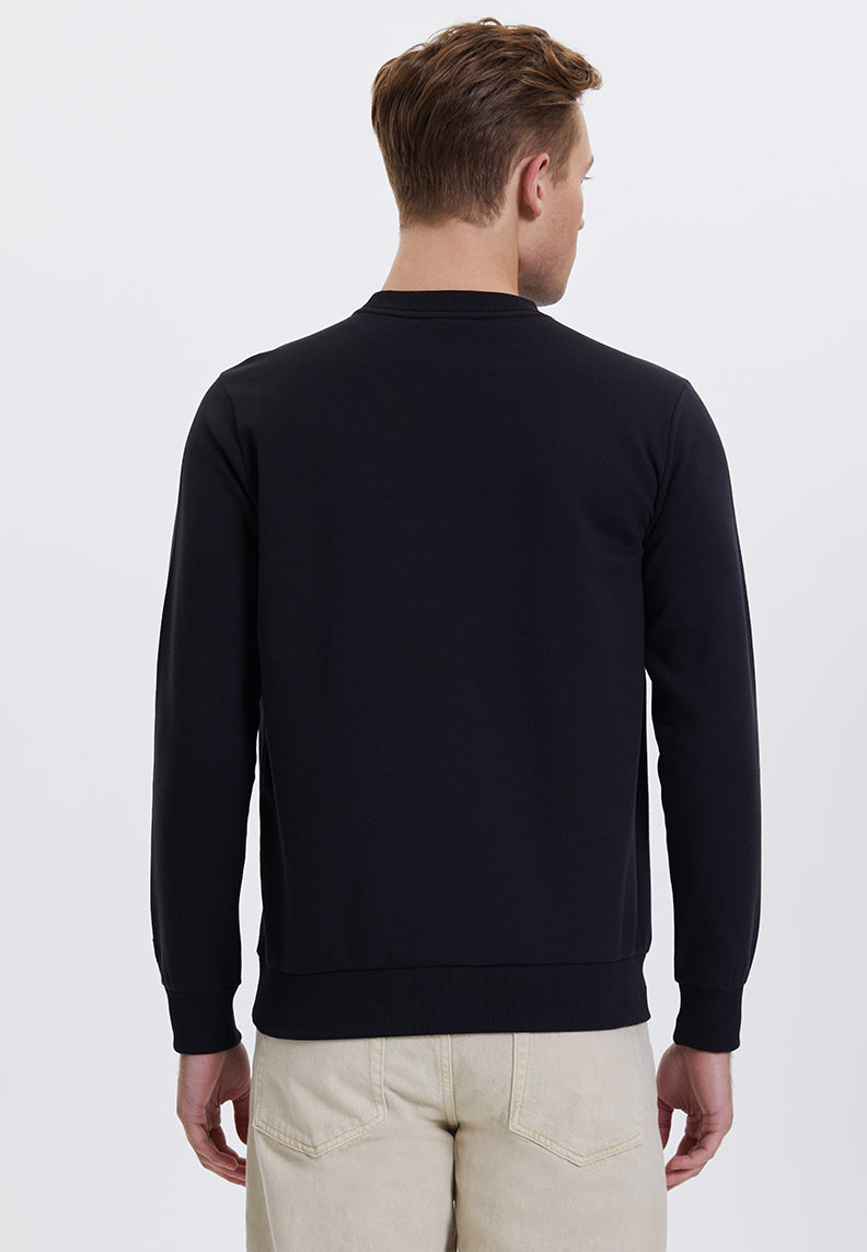 WMSLOGAN PLANT SWEAT in Black - Sweatshirt - Westmark London EU(TR) Store Organik Pamuklu Sürdürülebilir Moda